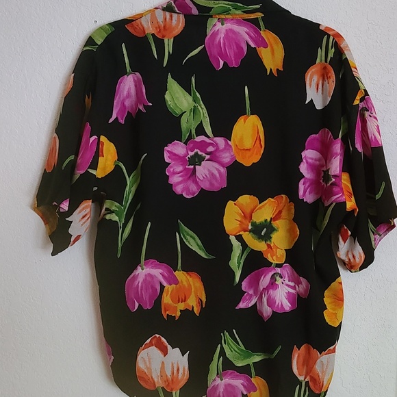 Vintage Caribou New York Floral Dress Set Made in USA - Picture 3 of 11